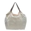Bolso de Hombro Transfronterizo de Moda de Gran Capacidad 2025 Nuevo Bolso de Mano Ligero para Viaje para Mujer Bolso Simple Estampado Ecológico