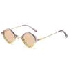 Nuevas Gafas de Sol Punk Hip-Hop Marco Pequeño Personalidad Transfronterizo Superventas Modernas Unisex Gafas de Sol para Motocicleta 8049