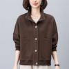[Buke] Chaqueta Cardigan Informal Italiana Hangzhou Otoño 24