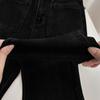 Calça Jeans Flare Petite Slim Fit para Mulheres Verão 2025 Cintura Alta Controle de Barriga Tendência Calça Flare