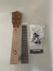 Caixa de biscoitos headstock de ukulele braço montagem diy pacote de material de produção acessórios him pintura colorida desenho