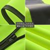 Chaleco reflectante LIKAI para trabajadores, chaleco transpirable, ropa de seguridad para montar a caballo, ropa de saneamiento, tráfico, construcción, ropa imprimible