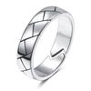 Anillo hip-hop transfronterizo elementos retro diseño nicho desgastado viento frío apertura ajustable anillo de dieta anillo de cola