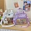 Bolso de mujer de gran capacidad, bolso de mano 20254, nuevo bolso de estilo coreano, bolso de hombro dulce y moderno, bolso cruzado, mochila