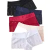 Suministro Exclusivo Transfronterizo para Mujeres: Pantaletas de control de abdomen de cintura media, Faja moldeadoraSeamless que levanta los glúteos, Encaje Seamless Ligero, Transpirable, Color Liso