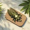 La Cicada Dorada Chapada en Cobre se Hace un Nombre, Colgante de Cicada Dorada Atrae la Fortuna, Adorno de Fortuna, Colgante para Llaves Estilo Chino