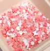 10g Perlas Redondas Mixtas Acrílicas, Perlas de Flor de Lazo, Pulsera DIY Hecha a Mano, Collar, Materiales para Accesorios de Joyería