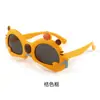 Óculos de Sol de Silicone Cartoon da Moda para Meninos e Meninas, Crianças e Bebês, Óculos de Sol Polarizados, Óculos com Proteção Solar Anti-UV Atacado