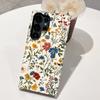 A Capa de Celular Floral Mais Vendida da Temu é Adequada para Samsung Galaxy S24 Capa Protetora Dois em Um e Linda Capa Anti-Queda para S23