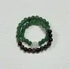 Artículos de Puesto de Mercado Nocturno: Shuangrui~Qicai Xianglian Set de Cinco Pulseras, Cuentas de Sándalo y Loto, Pulsera para Novia, Regalo de Pareja