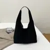 Bolsa Tote Casual Retrô para o Dia a Dia Feminina Outono 2025 Novo Estilo deste Ano Bolsa Saco Casual de Ombro/Axila