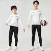 Traje de Ropa de Entrenamiento de Maillot Infantil para Hombre Otoño e Invierno 2024 Nuevo Estudiante Deportes Base Running Secado Rápido Ropa de Fitness