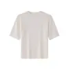 Camiseta Feminina Zhongling [Tencel Modal Lenzing] Slim Fit com Mangas Três Quartos, Camada Base para Outono