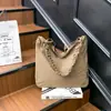 Bolso Cruzado de Nylon Estilo Coreano para Mujer, Bolso Cruzado con Cordón y Pliegues de Nube, Bolso de Hombro Único Estilo Simple y Relajado para Mujer