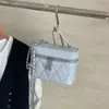 Bolso pequeño tipo Chanel acolchado con cadena para mujer, estilo coreano, alto valor estético, versátil para primavera, bolso de mano nuevo, moderno y elegante