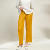 Pantalones plisados de pierna ancha para mujer al por mayor de talle alto con caída, delgados y versátiles Miyake japoneses, holgados rectos casuales