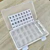 Directamente del fabricante, caja organizadora de pastillas portátil para llevar los siete días de la semana, caja dispensadora y de almacenamiento de pastillas con múltiples compartimentos