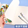 [Fábrica de Origen] Cuaderno de Bocetos Grueso de Cuero A4 para Estudiantes de Primaria, Libro de Dibujo en Blanco, Libro para Bocetar y Colorear, Venta al por Mayor