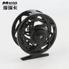 Carretilha de Pesca Morica com Roda Dianteira, Toda em Metal, com Sistema de Freio, Carretilha Grande de Fundição para Fly Fishing, Equipamento de Pesca Carretilha de Arremesso