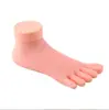 Modelo de Mano de Práctica para Uñas, los Dedos se Pueden Doblar y Mover, se Puede Posicionar e Insertar con Uñas Postizas, Realista y Flexible