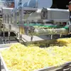 Linha de Produção de Lavagem, Fatiamento, Fritura e Embalagem de Batatas Equipamento de Processamento de Batatas Fritas Frescas