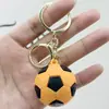 Novo Chaveiro Criativo de PVC Artificial de Futebol Rúgbi Basquete Tênis Boneco Estéreo Acessórios de Bolsa Pequeno Pendente