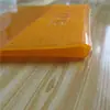 Herramienta raspadora de masilla, raspador de plástico naranja de doble capa engrosado, raspador de polvo de masilla, raspador de película para uso en renovación