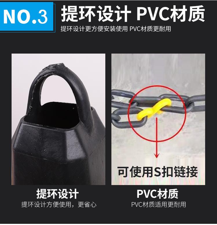 加重70方锥反光锥橡胶详情图06