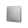 Interruptor inalámbrico inteligente de control único doble para el hogar, autoalimentado, sin cableado, panel 86, sin batería, impermeable, para pegar en cualquier lugar