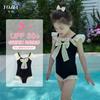 Traje de Baño Yojia Girls Verano 2025 Nuevo Estilo Niña Princesa Traje de Baño Entero Traje de Baño con Protección Solar para Niños