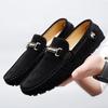 Zapatos sin cordones para hombre transfronterizos, Zapatos formales casuales estilo británico, Mocasines ligeros sin cordones, Zapatos para conducir, Zapatos para hombre