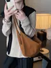 Bolso único tipo dumpling para mujer, nuevo estilo 2026, bolso hobo relajado, bolso de hombro tipo tote grande para el día a día