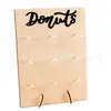 Estante para exhibir donas de pan de ola grande soporte para pasteles adornos de decoración de tienda decoraciones para fiesta de San Valentín niños