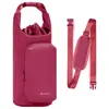 Bolsa Portátil Popular para Botella de Agua Transfronteriza con Bolsillo para Teléfono, Vaso de Fondo Plano, Soporte Aislado para Botella de Agua con Correa de Hombro Ajustable, Portavasos
