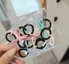 Gomas para el cabello de dopamina para niños, bandas de goma de alta elasticidad para que las niñas se aten coletas altas y moños, cuerdas para el cabello que no dañan el cabello, accesorios para el cabello