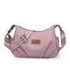 Bolsa Transversal de Tecido Oxford Feminina 2026 Nova Bolsa Grande Capacidade Multi-Compartimentos Leve Ombro Único Bolsa Pequena Bolsa de Lona Fashion