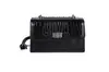Nova Bolsa de Mão Feminina Transfronteiriça com Design Horizontal Texturizado, Bolsa Quadrada Pequena com Corrente Estilo Coreano e Japonês, Bolsa Transversal de Moda Versátil e Tendência para o Dia a Dia