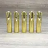 Nuevo y moderno estuche de metal de hierro con gradiente creativo para publicidad, encendedor a prueba de viento tipo palanca inflable de llama directa hecho a medida