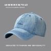 Gorra para Hombre y Mujer de Mezclilla Estilo Béisbol Primavera Verano Otoño Moda Tendencia Exterior Ocio Deportes Gorra Protector Solar