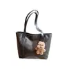 Bolsa Grande de Alta Qualidade Retrô Nova Moda Outono/Inverno Bolsa de Ombro para o Dia a Dia Versátil Bolsa Tote Popular