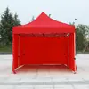 Carpa exterior al por mayor 3 m x 3 m puesto plegable mercado carpa parasol refuerzo aumentado carpa de cuatro esquinas