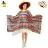 Capa Mexicana de Menina Grande Festa de Carnaval cosplay Cosplay Exótico Fantasia de Festa