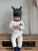 Ropa Infantil Estilo Coreano Colección Otoño 2025 Ropa de Otoño e Invierno para Bebé Conjunto de Ropa de Casa Color Blanco Crudo para Niños