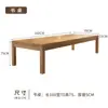 Sala de Estar Minimalista Moderna Escritorio Grande de Madera Maciza Escritorio de Estudio para Múltiples Personas Estudiante Escritorio para Oficina en Casa Mesa Larga Banco de Trabajo