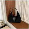 Bolso de mano tipo dumpling retro a la moda de estilo coreano de gran capacidad en piel suave para mujer, nueva colección otoño/invierno 2026, bolso de hombro versátil para el día a día
