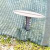 Clavos de Plástico para Suelo de Jardinería Zhixiao, Clavos para Suelo de Tela Anti-Maleza, Clavos de Hierro Galvanizado Anti-Óxido con Púas para Fijar Malla Anti-Insectos