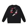 Otoño e invierno estilo japonés marca de moda cabeza de simio estampado de dibujos animados unisex joven suéter sudadera holgada venta al por mayor y dropshipping