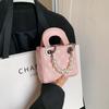 2024 Novos acessórios de bolsa de ombro portáteis para pais e filhos, bolsa feminina de ombro para mulheres, atacado
