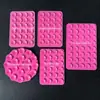 Ventosa Dupla Face de Silicone para Celular 24 Peças 40 Peças 48 Peças 80 Peças Suporte Adesivo de Ventosa Dupla Face Redondo 19 Peças Versão Espessada