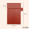 Carpeta de Menú A4 Carpeta de Documentos de Cuero PU Pizarra Portapapeles Bloc de Firma Bloc de Pedidos de Restaurante Almacenamiento de Documentos